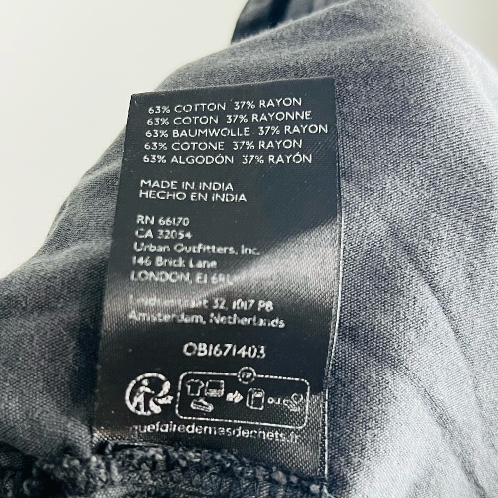 Free People To The Sky Parachute Pants in Grey Dried Basil small - Picture 6 of 9